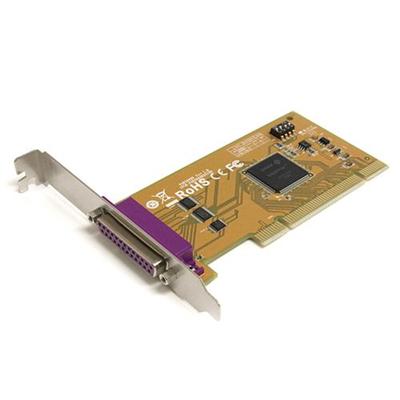 StarTech.com PCI1PM 1 Port PCI Parallel Adapter Card with Re mappable Address Parallel adapter PCI X low profile IEEE 1284
