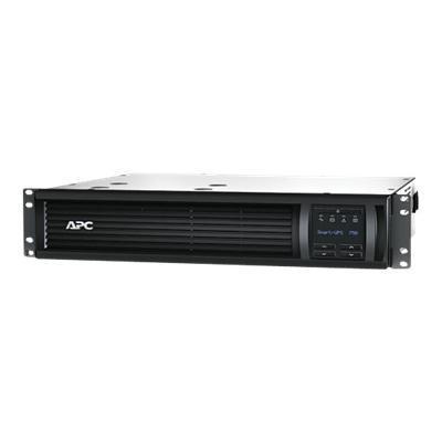 APC SMT750RMI2U Smart UPS 750 LCD UPS rack mountable AC 230 V 500 Watt 750 VA RS 232 USB output connectors 4 2U black