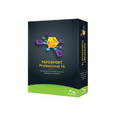 Nuance Communications F309A G00 14.0 PaperPort Professional v. 14 box pack 1 user DVD Win English United States