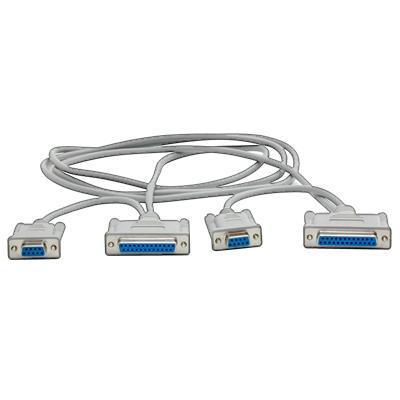 StarTech.com SCNM6LINK Serial cable DB 9 DB 25 F to DB 9 DB 25 F 6 ft