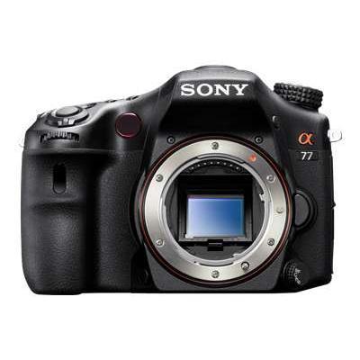 a (alpha) SLT-A77V - Digital camera - SLR - 24.3 Mpix - body only - supported memory: SD MS PRO Duo SDXC SDHC MS PRO-HG Duo