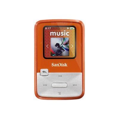 SanDisk SANSA Clip Zip MP3 Player, 4GB Orange