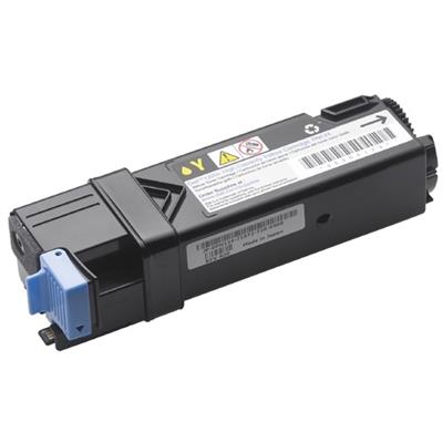 Dell PN124 2 000 Page Yellow Toner Cartridge for Dell 1320c Laser Printer