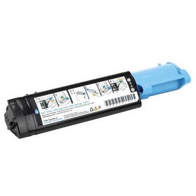Dell T6412 2 000 Page Cyan Toner Cartridge For Dell 3000cn/3100cn Laser Printers