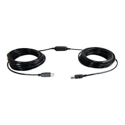 Cables To Go 38998 12m USB A B Active Cable Center Booster Format 39.4ft USB cable USB M to USB Type B M USB 2.0 39 ft active black