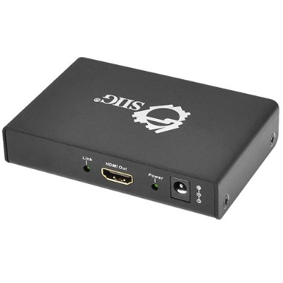 Siig Ce-vg0m11-s1 Vga & Audio To Hdmi Converter - Video Converter - Black  Silver
