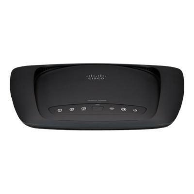 Wireless-N Router with ADSL2+ Modem X2000 - wireless router - DSL - 802.11b/g/n - desktop wall-mountable