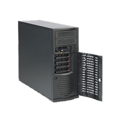 Super Micro CSE-733TQ-500B Supermicro SC733 TQ-500B - Mid tower - extended ATX - SATA/SAS - hot-swap 500 Watt - black - USB Super Micro CSE-733TQ-500B Supermicro SC733 TQ-500B - Mid tower - extended ATX - SATA/SAS - hot-swap 500 Watt - black - USB