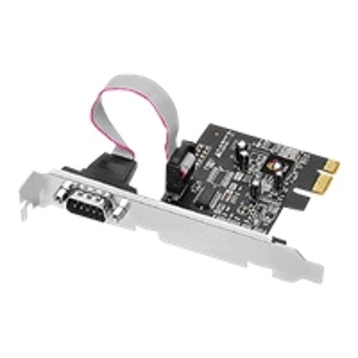 SIIG JJ E01111 S1 DP 1 Port RS232 Serial PCIe with 16950 UART Serial adapter PCIe low profile RS 232