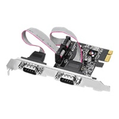 SIIG JJ E02111 S1 JJ E02111 S1 Serial adapter PCIe low profile RS 232 x 2