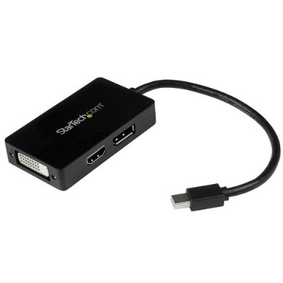 StarTech.com MDP2DPDVHD Travel A V adapter mDP to DP DVI or HDMI converter