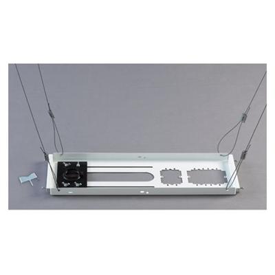 Speed-Connect CMS443 - Mounting kit ( extension column ceiling mount suspended ceiling plate ) for projector - white (Open Box Product Limited Availability