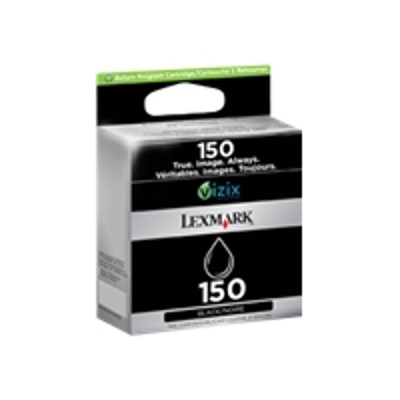 Lexmark 14N1607 Cartridge No. 150 Black original ink cartridge LCCP LRP for Pro715 Pro915 S315 S415 S515