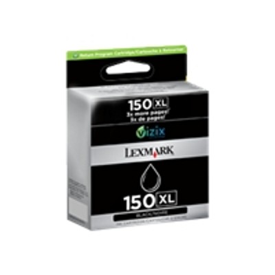 Lexmark 14N1614 Cartridge No. 150XL High Yield black original ink cartridge LCCP LRP for Pro715 Pro915 S315 S415 S515
