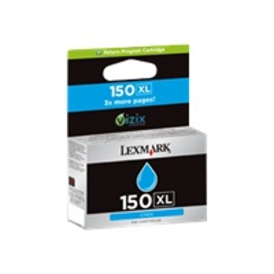 Lexmark 14N1615 Cartridge No. 150XL High Yield cyan original ink cartridge LCCP LRP for Pro715 Pro915 S315 S415 S515