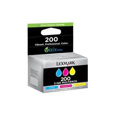 Cartridge No. 200 3 INK MULTIPACK - print cartridge - yellow  cyan  magenta