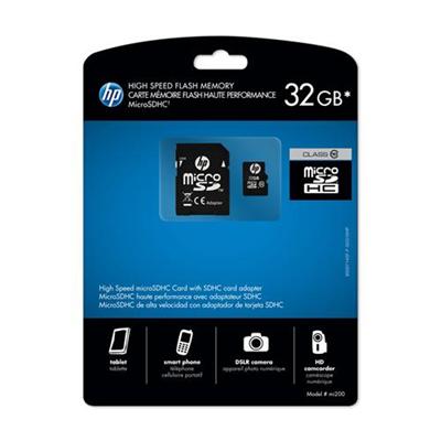 32GB High Speed microSDHC Class 10