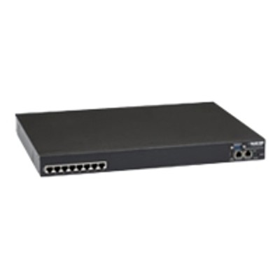 Black Box LES1208A-R2 Advanced - Console server - 8 ports - 100Mb LAN RS-232 PPP - 1U Black Box LES1208A-R2 Advanced - Console server - 8 ports - 100Mb LAN RS-232 PPP - 1U