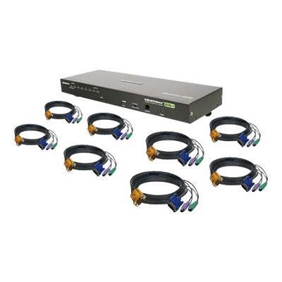 GCS1808KITP - KVM switch - 8 ports - desktop