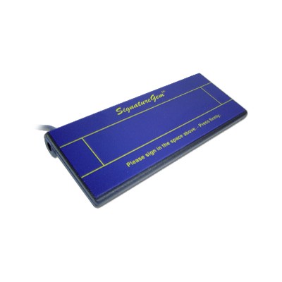 Topaz System T-s261-plb-r Signaturegem 1x5 T-s261-plb-r - Signature Terminal - 4.8 X 1 In - Electromagnetic - Wired - Serial