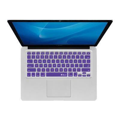 KB Covers CB M PURPLE Checkerboard Keyboard Cover CB M PURPLE Notebook keyboard protector purple clear for Apple MacBook 13.3 in MacBook Air 13.3 in