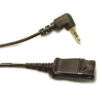 Plantronics 43038 01 Phone cable Quick Disconnect M to sub mini phone stereo 2.5 mm M 1.5 ft