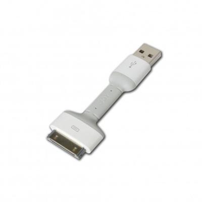 Duralink Cable - 3-inch USB to 30 pin Premium Charge and Sync Cable