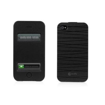 Flip Cover Case for iPhone 4S/4 - Black