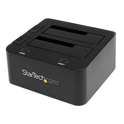 SuperSpeed USB 3.0 to Dual 2.5/3.5in SATA Hard Drive Docking Station - storage controller - SATA-300 - SuperSpeed USB 3.0