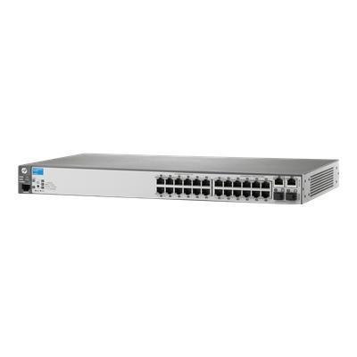 Hewlett Packard Enterprise J9623A ABA 2620 24 Switch switch 24 ports managed desktop rack mountable
