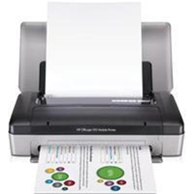 Officejet 100 Mobile Printer - Printer - color - ink-jet - Legal - 600 dpi x 600 dpi - up to 22 ppm (mono) / up to 18 ppm (color) - capacity: 50 sheets - USB B