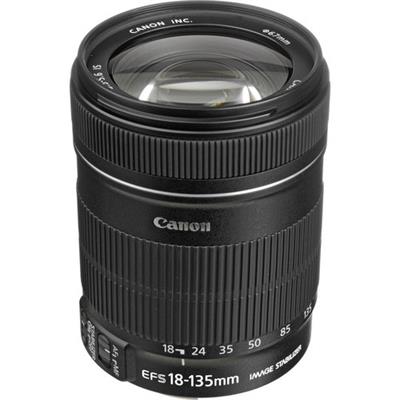 Canon 3558B002 EF S Zoom lens 18 mm 135 mm f 3.5 5.6 IS EF S for EOS 100 1200 70 700 750 760 7D 8000 Kiss X70 Kiss X8i Rebel T6i Rebel T