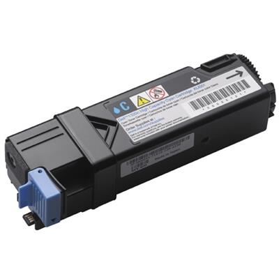 Dell KU051 2 000 Page Cyan Toner Cartridge for Dell 1320c Color Laser Printer