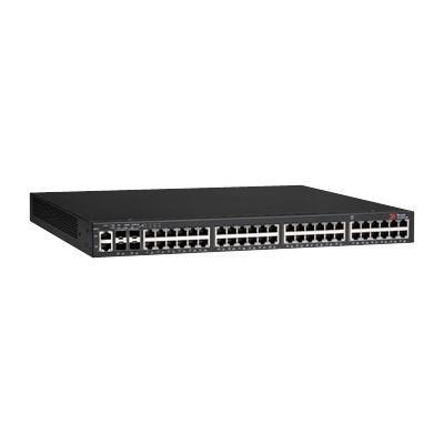 Brocade ICX6450 48P ICX 6450 48P Switch L3 managed 48 x 10 100 1000 2 x 10 Gigabit Ethernet 1 Gigabit Ethernet SFP desktop rack mountable PoE