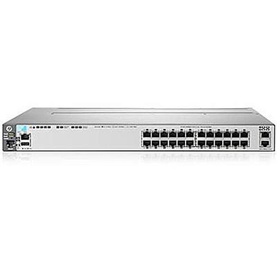 Hewlett Packard Enterprise J9585A ABA Aruba 3800 24G 2XG Switch L3 managed 24 x 10 100 1000 2 x 10Gb Ethernet rack mountable