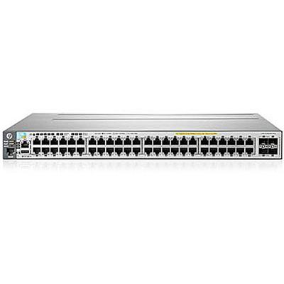Hewlett Packard Enterprise J9574A ABA Aruba 3800 48G PoE 4SFP Switch L3 managed 48 x 10 100 1000 PoE 4 x 10 Gigabit Ethernet 1 Gigabit Ethernet