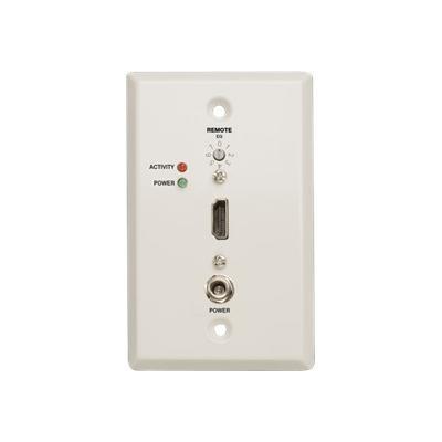 TrippLite B126-1A0-WP-1 HDMI over Cat5/Cat6 Active Extender Wallplate Remote Receiver for Video and Audio 1080p @ 60 Hz Up to 200-ft. TrippLite B126-1A0-WP-1 HDMI over Cat5/Cat6 Active Extender Wallplate Remote Receiver for Video and Audio 1080p @ 60 Hz Up to 200-ft.