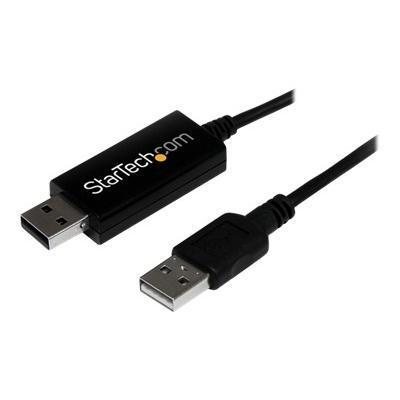 2 Port USB KM Switch - USB Keyboard and Mouse Switch with File Transfer - keyboard/mouse switch - 2 ports - desktop