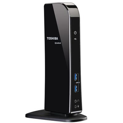 Toshiba PA3927U-1PRP Dynadock U3.0 Universal USB 3.0 Docking Station Toshiba PA3927U-1PRP Dynadock U3.0 Universal USB 3.0 Docking Station