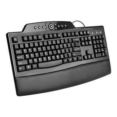 Kensington K72402US Pro Fit Wired Comfort Keyboard PS 2 USB US black