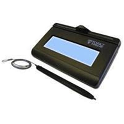 KioskGem LCD 1X5 Ruggedized Electronic Signature Pad - USB-Backlit (Open Box Product Limited Availability No Back Orders)