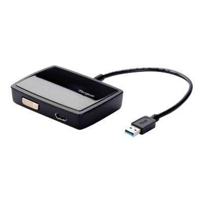 Targus ACA039US USB 3.0 SuperSpeed Dual Video Adapter - External video adapter - USB 3.0 - black Targus ACA039US USB 3.0 SuperSpeed Dual Video Adapter - External video adapter - USB 3.0 - black