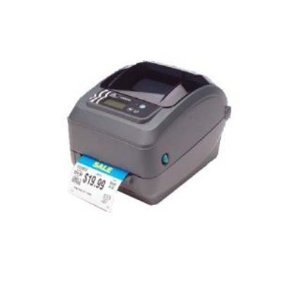 Zebra Tech GX42 102810 000 GX Series GX420t Label printer DT TT Roll 4.25 in 203 dpi up to 359.1 inch min USB serial Bluetooth