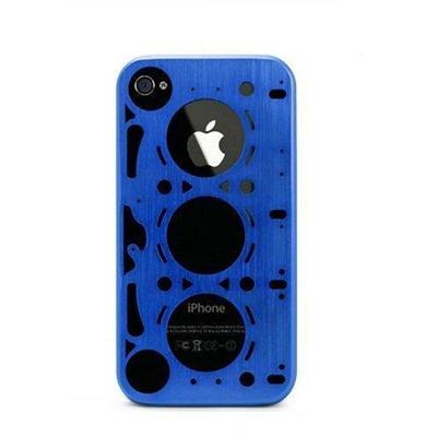 Gasket Brushed Aluminum Case for iPhone 4/4s - Rally Blue
