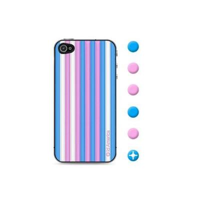Cushi Stripe Case for iPhone - Candy Blue