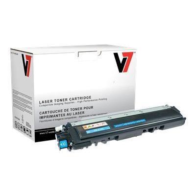 V7 TBC2TN210CH High Yield cyan remanufactured toner cartridge equivalent to Brother TN210C for Brother DCP 9010 HL 3040 3045 3070 3075 MFC 9010