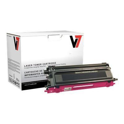 V7 TBM2TN115MH High Yield magenta remanufactured toner cartridge equivalent to Brother TN115M for Brother DCP 9040 DCP 9045 HL 4040 HL 4070 MFC 9