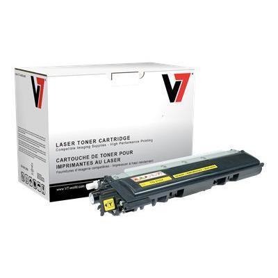 V7 TBY2TN210YH High Yield yellow remanufactured toner cartridge equivalent to Brother TN210C for Brother DCP 9010 HL 3040 3045 3070 3075 MFC 901
