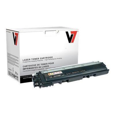 V7 TBK2TN210BKH High Yield black remanufactured toner cartridge equivalent to Brother TN210C for Brother HL 3040 3045 3070 3075 MFC 9010 9120 9