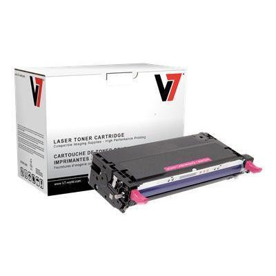V7 TXM26180H High Yield magenta remanufactured toner cartridge equivalent to Xerox 113R00724 for Xerox Phaser 6180DN 6180MFP D 6180MFP N 6180N
